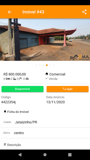 Android application DMA ImobCred screenshort