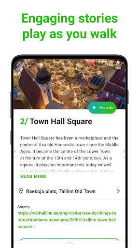 Tallinn Tour Guide:SmartGuide Screen 2