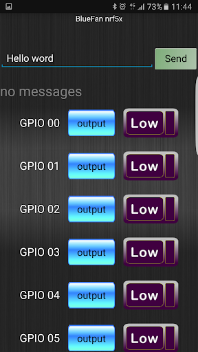 BlueNor nrf5x Screen 3