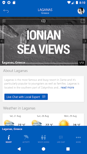 Your Resort Screen 2