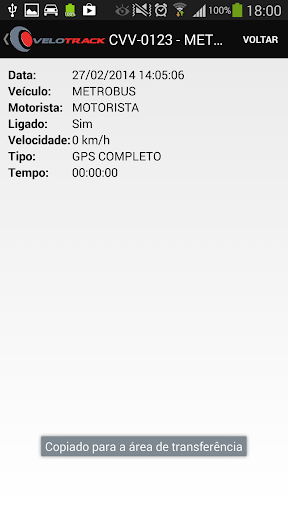 Velotrack Screen 2