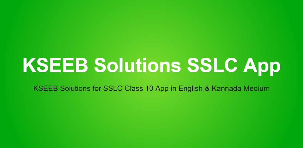 KSEEB Solutions SSLC - Latest version for Android - Download APK