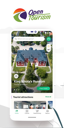 Android application Open Tourism screenshort