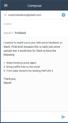 Vmail Screen 2