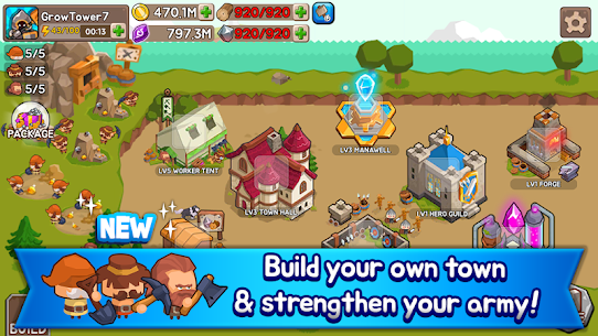 Grow Tower: Castle Defender TD For PC installation