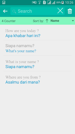 Malay English Translator Screen 3