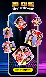 Captura 2 3D Magic Cube Live Wallpaper android