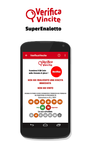 Verificavincite 10elotto Lotto Superenalotto By Giochi24 Google Play United States Searchman App Data Information