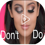 Cover Image of Скачать eyes makeup : step by step video 1.0 APK
