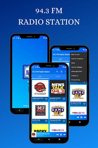 Android application 94.3 FM Radio Station Online screenshort