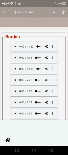 Burdah : Qosidah Teks & Mp3 Screen 3