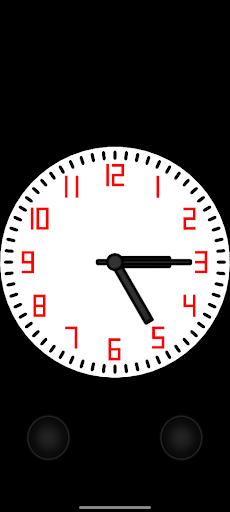 Android application Analog clock vnr screenshort