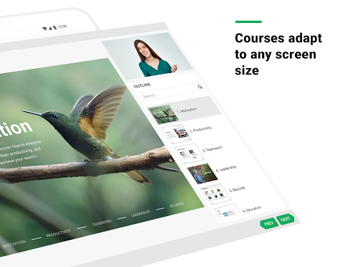Screenshot of iSpring Learn
