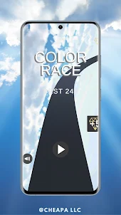 Color Run Race Road