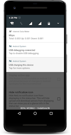 Internet Data Speed Meter