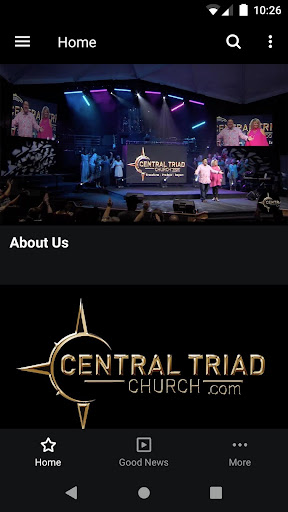 Android application Central Triad Church screenshort