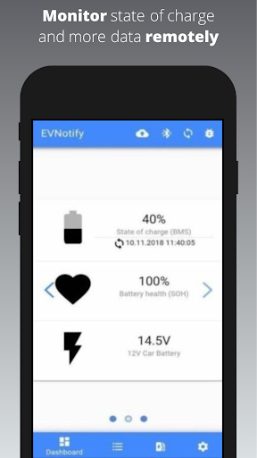 Android application EVNotify - the app for your el screenshort