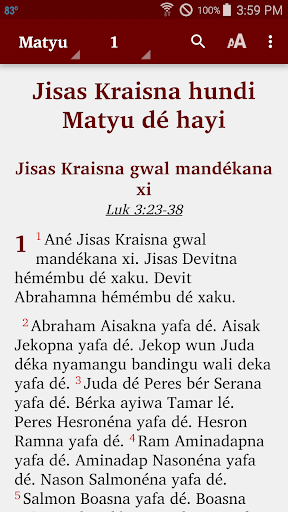 Android application Hanga Hundi - Bible screenshort