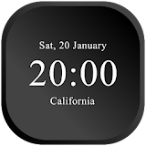Digital Clock on Homescreen - Live Wallpaper icon