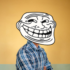 Trollface PNG transparent image download, size: 512x512px