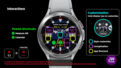 JW065 jwstudio watchface Screen 3