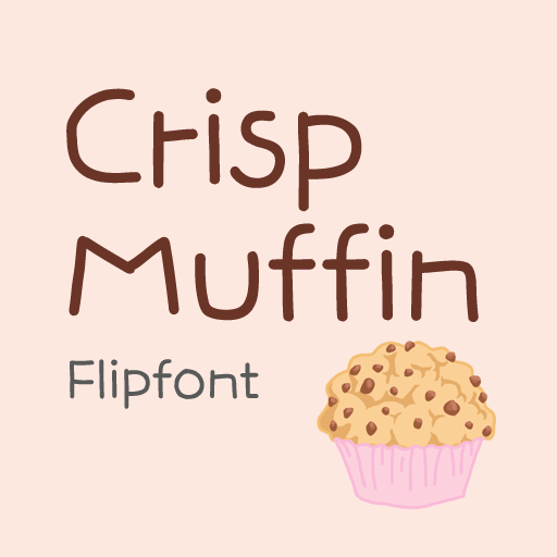 GFCrispMuffin™ Latin Flipfont logo
