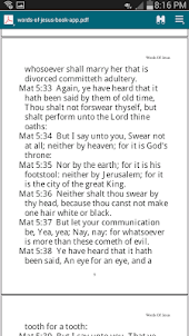 Complete Words of Jesus - KJV