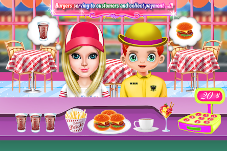 BARBIE BURGERS jogo online gratuito em