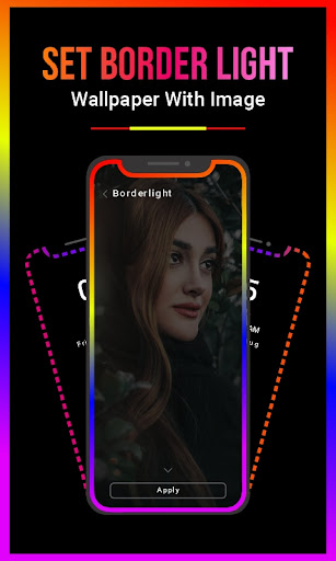 Android application Border Light Live Wallpaper screenshort