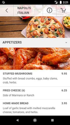 Napolis Italian | Allen, TX Screen 2