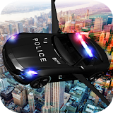 Flying Police Muscle Car 2017 icon