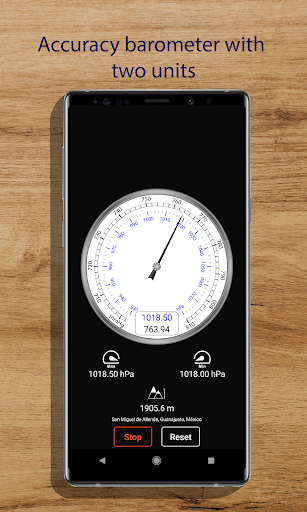 Barometer Atmospheric pressure Screen 3