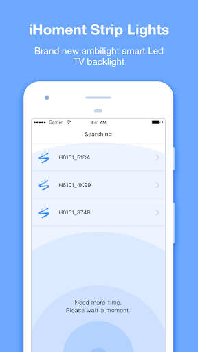 Android application iHomentLight screenshort