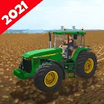Cover Image of डाउनलोड New Modren Tractor Farm Simulator 3D 1.1 APK