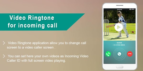 Video Ringtone Incoming Calls Unknown