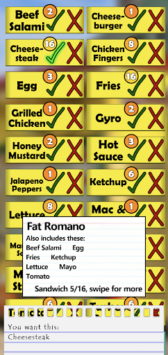 Fat Sandwich Finder Screen 2