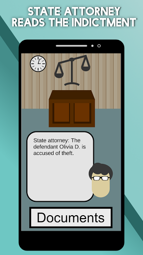 Android application CourtSim: Play as a Judge screenshort