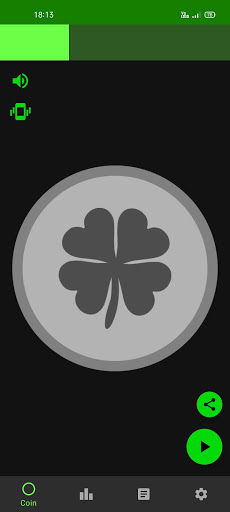 Deci — flip a coin Screen 2