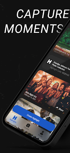 Android application Highlight Reels screenshort