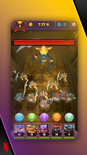 Snímek obrazovky Dungeon Dwarves