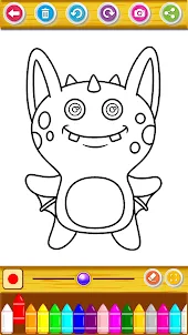Mammott Monsters Coloring Book