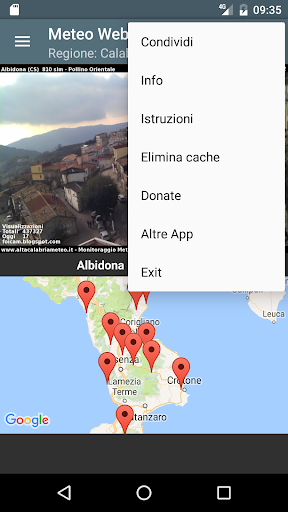 Meteo WebCam Live Screen 3