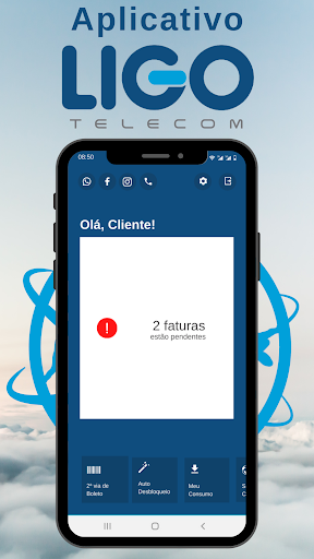 Android application Ligo Telecom screenshort