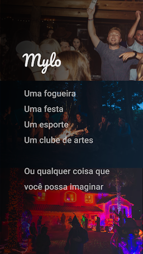 Android application Mylo screenshort