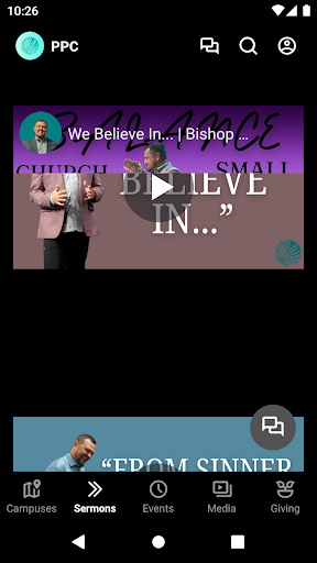 Screenshot of Palmetto Pointe Church