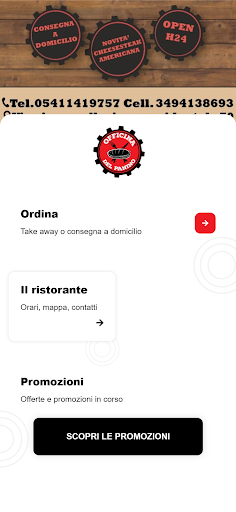 Android application Officina Del Panino screenshort