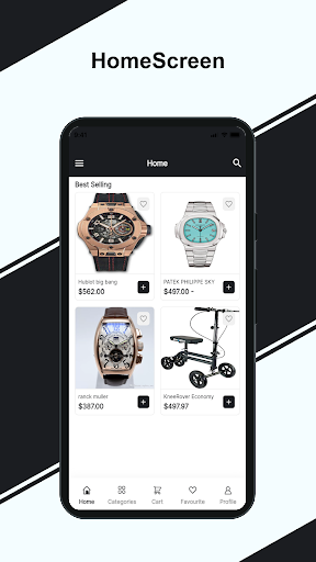 Android application THEWATCHREPLICA screenshort