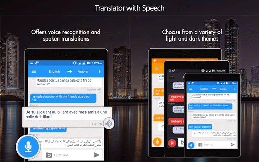 Screenshot of Translator With Speech