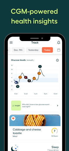 Android application Vively: The Glucose App screenshort