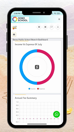 Android application Smart School Management App screenshort